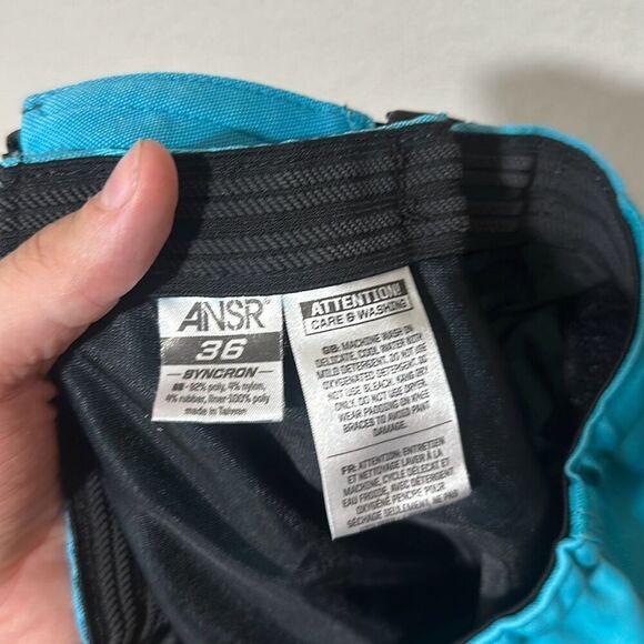 Answer Racing ANSR Mens Multicolor Syncron Motocross Off Road Pants Size 36 - Picture 6 of 6